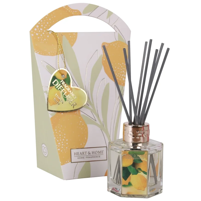 Heart & Home Reed Diffusers Lemon Bliss 70ml Image 1
