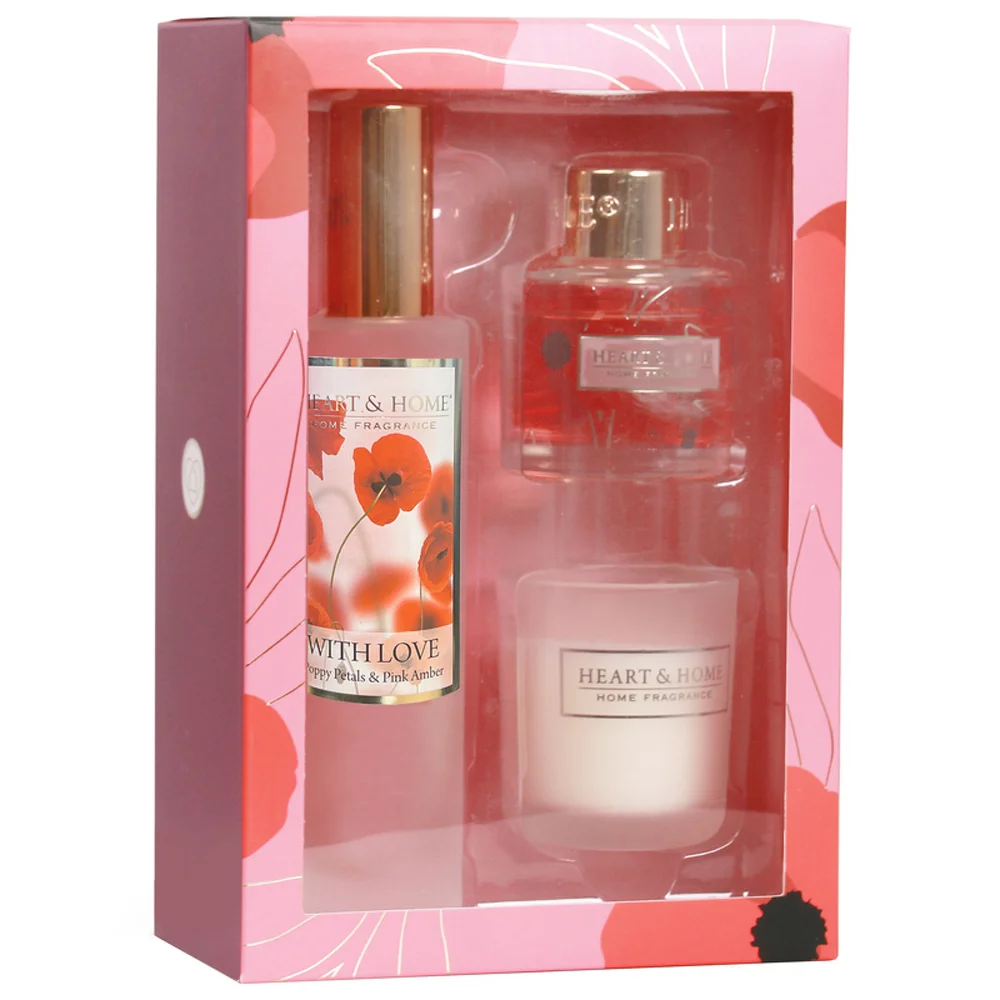 Heart & Home Gifts & Sets Room Spray, Diffuser and Mini Candle Image 1