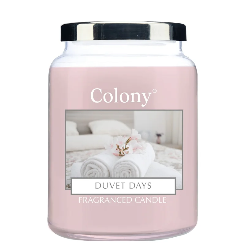 Wax Lyrical Colony Medium Candle Jar Duvet Days 335g Image 1