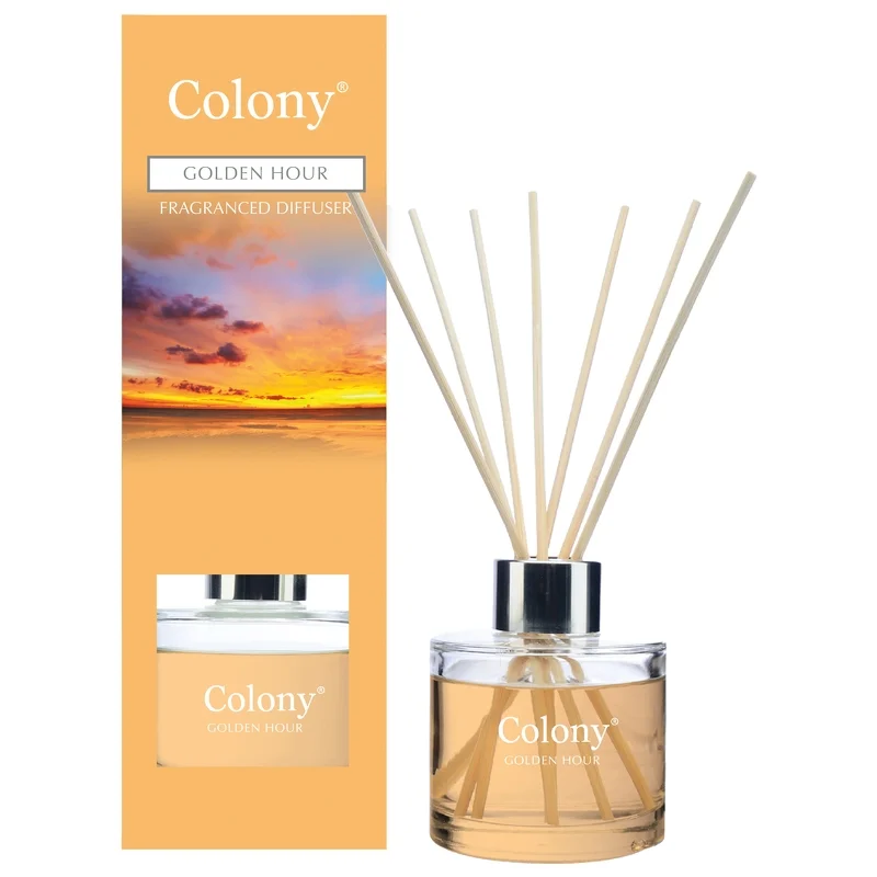 Wax Lyrical Colony Reed Diffuser Golden Hour 100ml Image 1