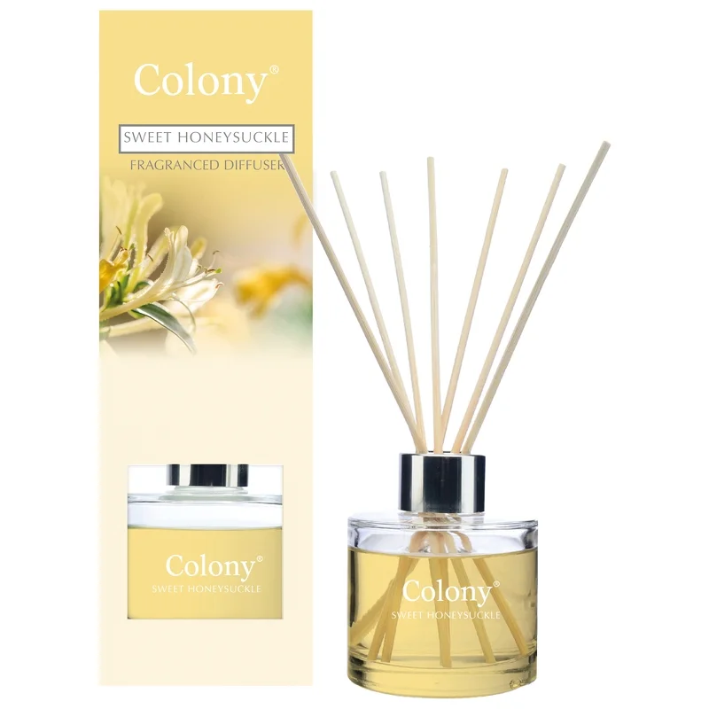 Wax Lyrical Colony Reed Diffuser Sweet Honeysuckle 200ml Image 1