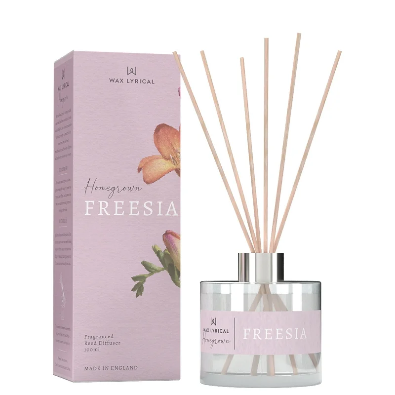 Wax Lyrical Homegrown Reed Diffuser Freesia 100ml Image 1