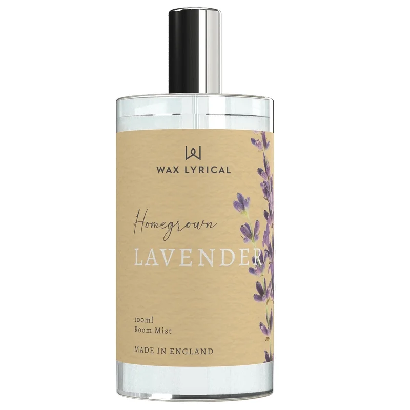 Wax Lyrical Homegrown Room Mist Lavender 100ml Image 1
