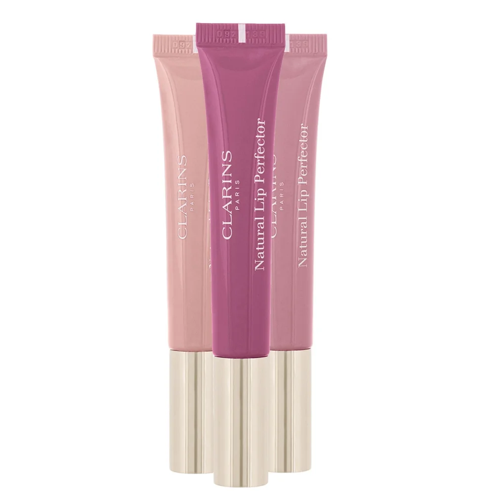 Clarins Natural Lip Perfector 01 Rose Shimmer 12ml / 0.35 oz. Image 1