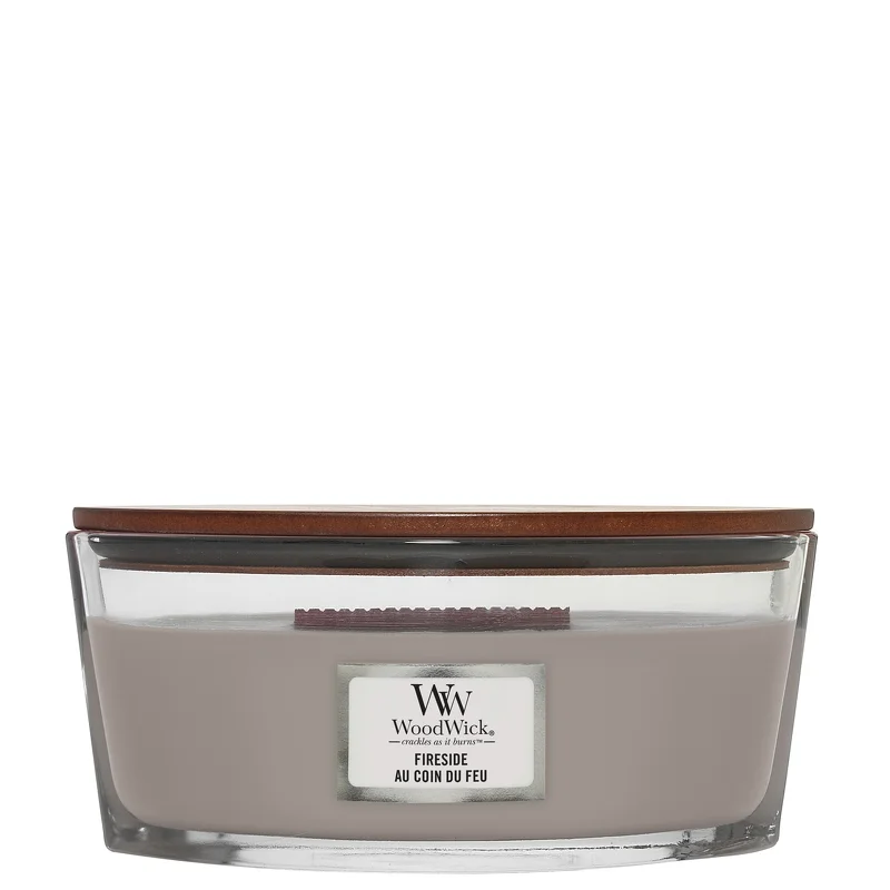 WoodWick Ellipse Candles Fireside 453.6g / 16 oz. Image 1