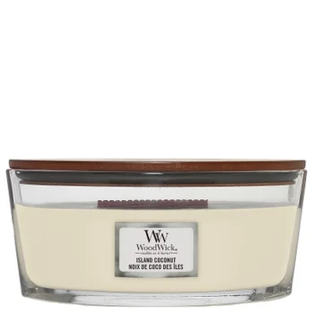 WoodWick Ellipse Candles Island Coconut 453.6g / 16 oz.