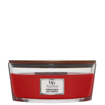 WoodWick Ellipse Candles Crimson Berries 453.6g / 16 oz.