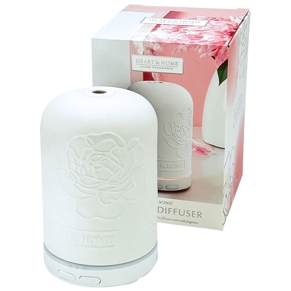 Heart & Home Aroma Diffuser & Oils Ultrasonic Aroma Diffuser Image 1
