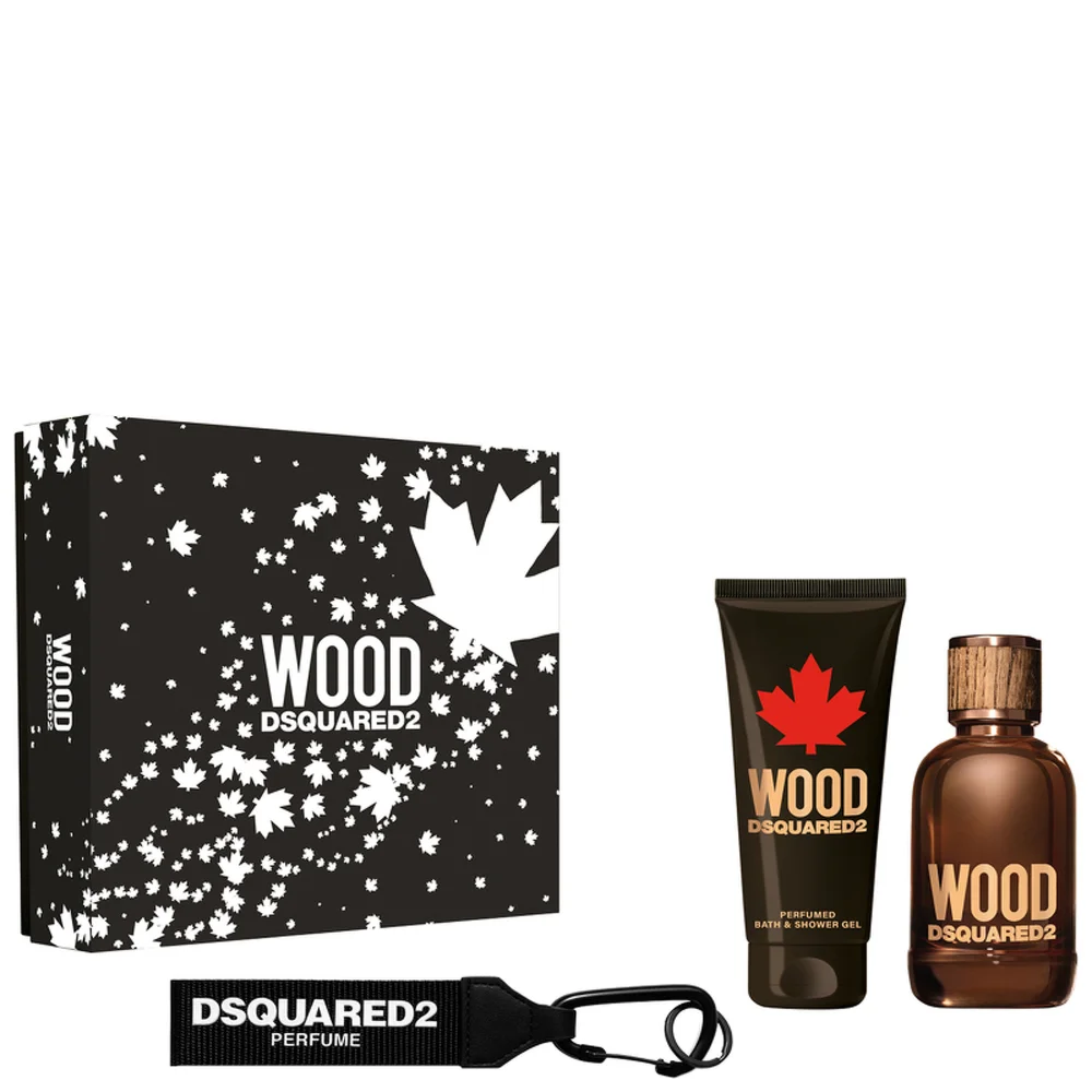 Dsquared2 Wood Pour Homme Eau de Toilette Spray 100ml Gift Set Image 1