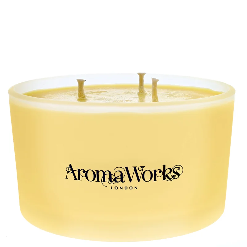 AromaWorks Light Amyris & Orange 3 Wick Candle 400g Image 1