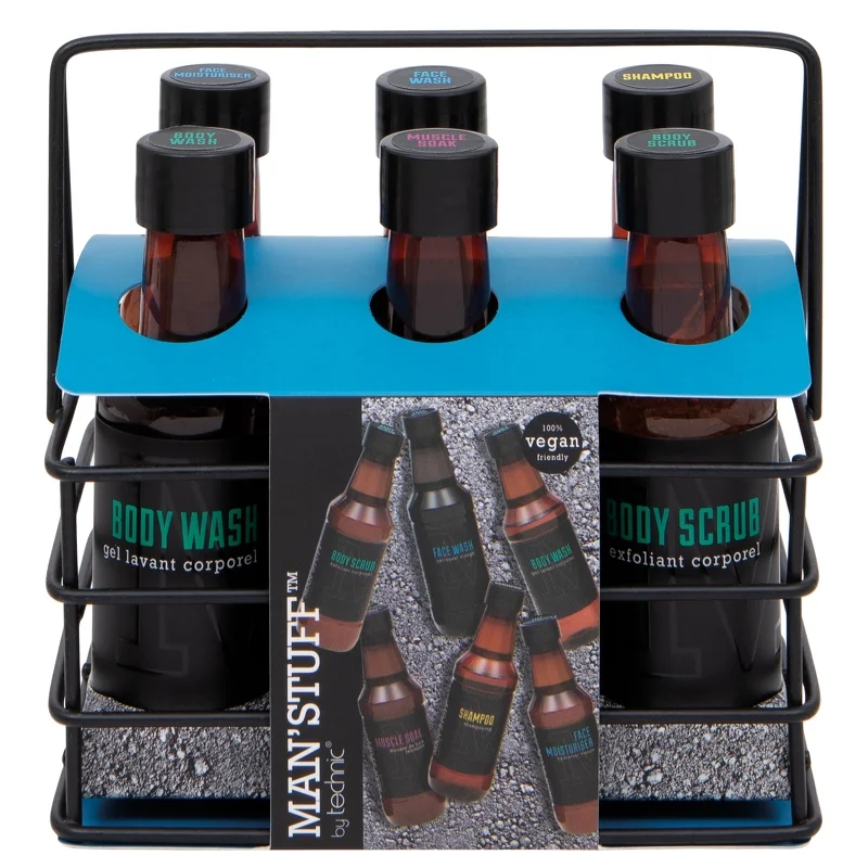 Man'Stuff Gifts & Sets 6 Pack Caddy Image 1