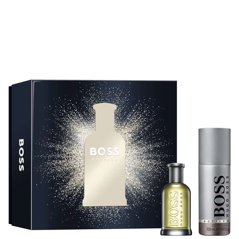HUGO BOSS Christmas 2023 Bottled For Him Eau de Toilette Spray 50ml Gift Set Image 1