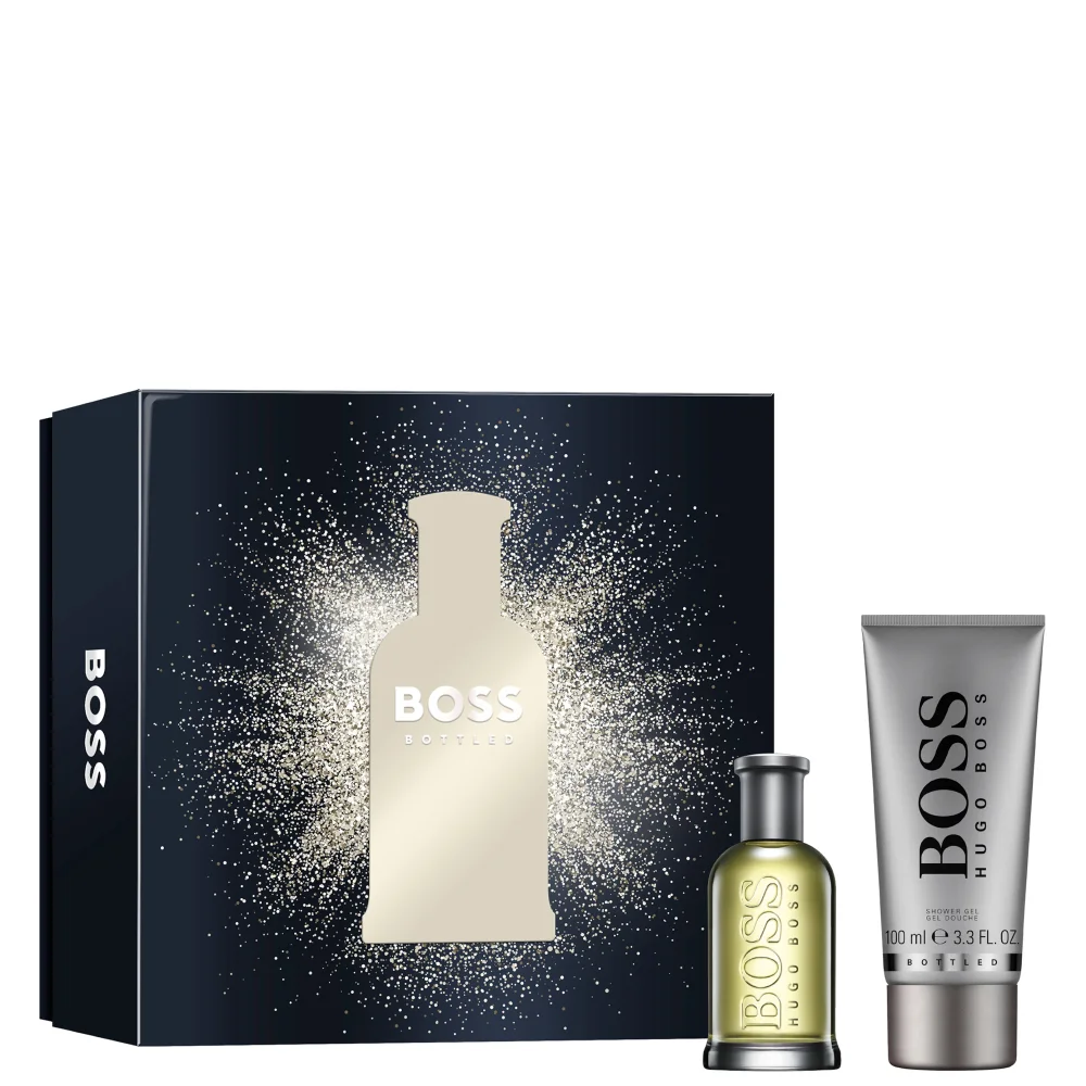 HUGO BOSS BOSS Bottled For Him Eau de Toilette Spray 50ml Gift Set Image 1