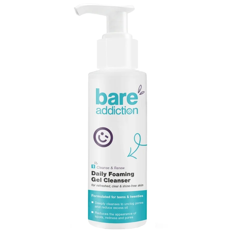 Bare Addiction Face Daily Foaming Gel Cleanser 150ml Image 1