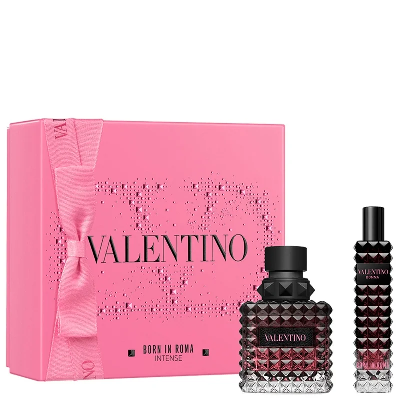 Valentino Christmas 2023 Born In Roma Donna Intense Eau de Parfum Spray 50ml Gift Set Image 1