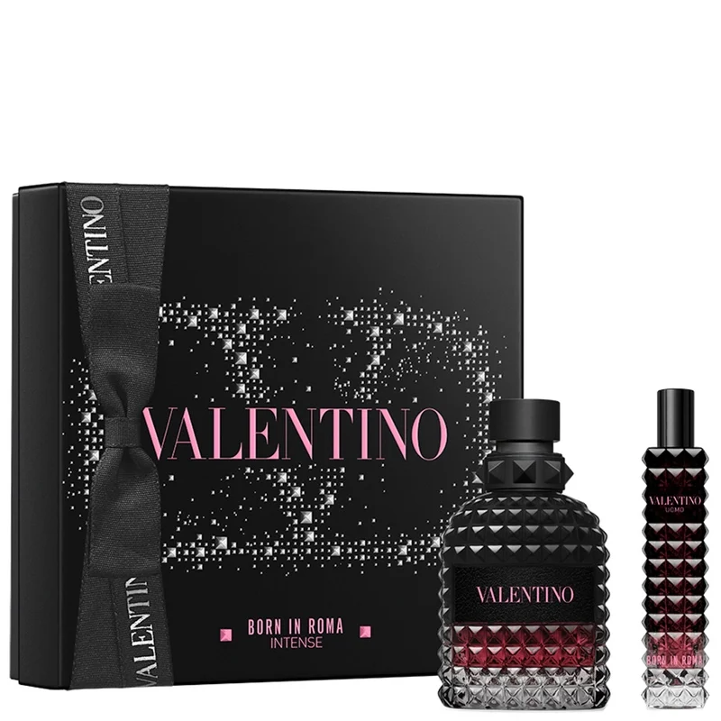 Valentino Christmas 2023 Born In Roma Uomo Intense Eau de Parfum Spray 50ml Gift Set Image 1