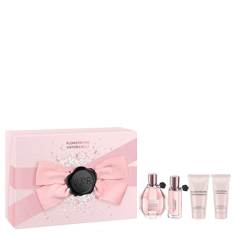 Viktor&Rolf Christmas 2023 Flowerbomb Eau de Parfum Spray 30ml Gift Set Image 1