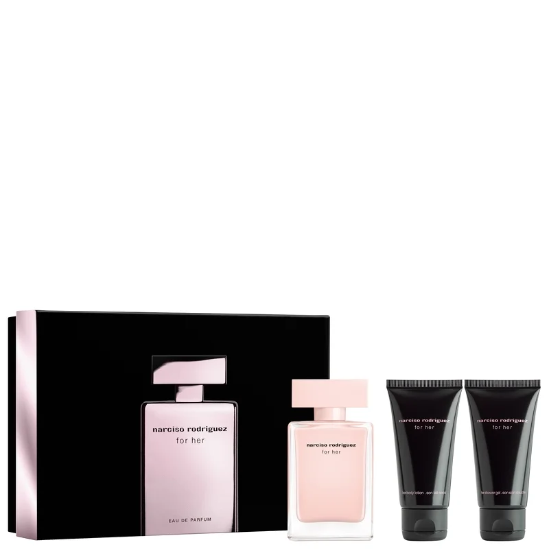 Narciso Rodriguez For Her Eau de Parfum Spray 50ml Gift Set Image 1