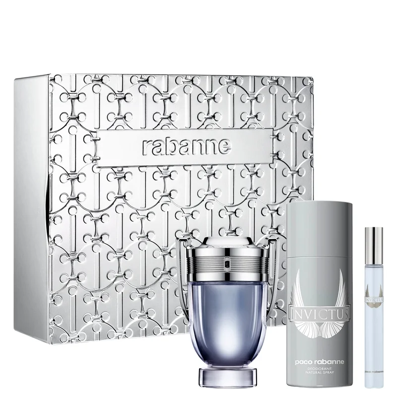 Rabanne Christmas 2023 Invictus Eau de Toilette 100ml Gift Set Image 1