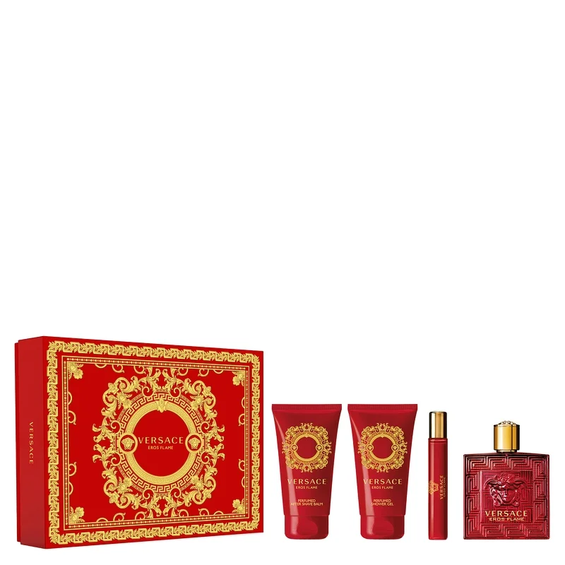 Versace Christmas 2023 Eros Flame Eau de Parfum Spray 100ml Gift Set Image 1