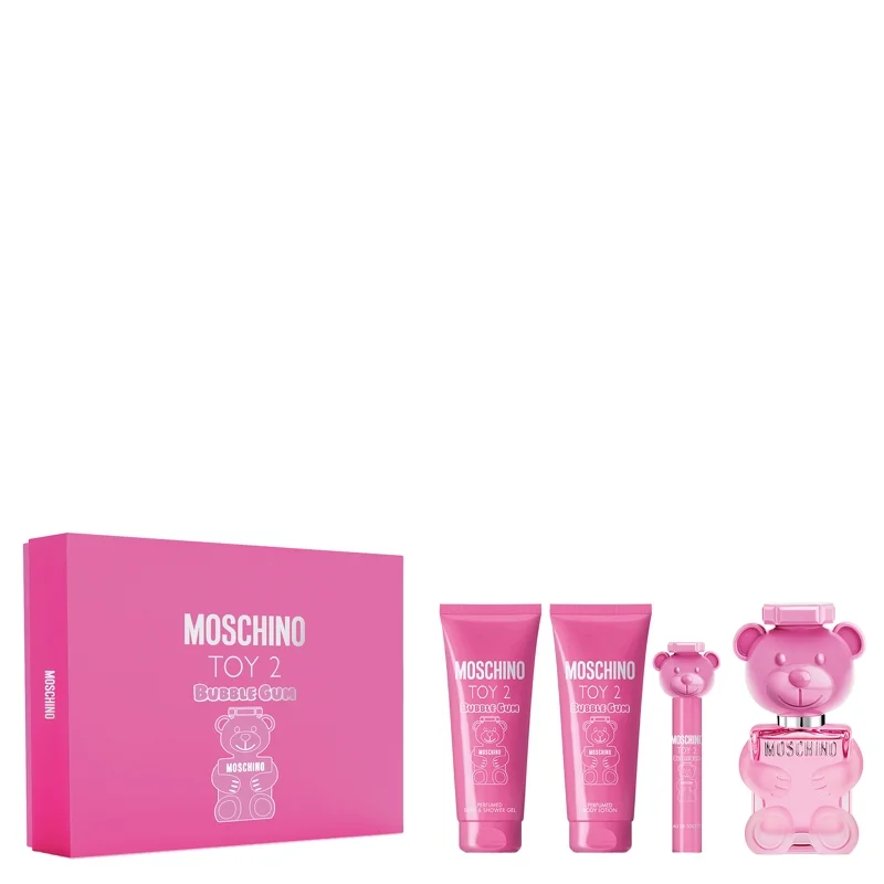 Moschino Christmas 2023 Toy 2 Bubble Gum Eau de Toilette Spray 100ml Gift Set Image 1
