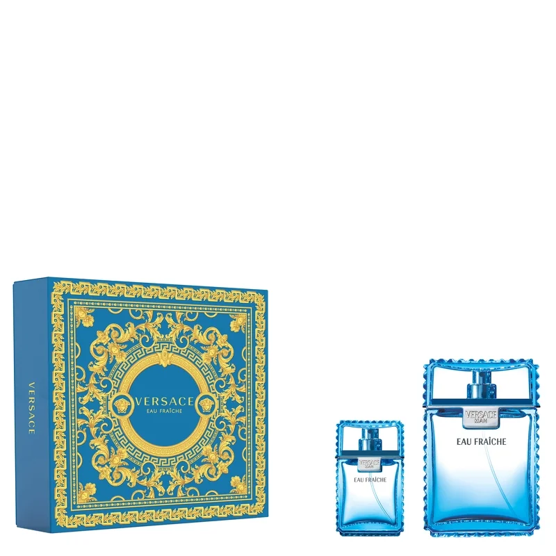 Versace Man Eau Fraiche Eau de Toilette Spray 100ml Gift Set Image 1