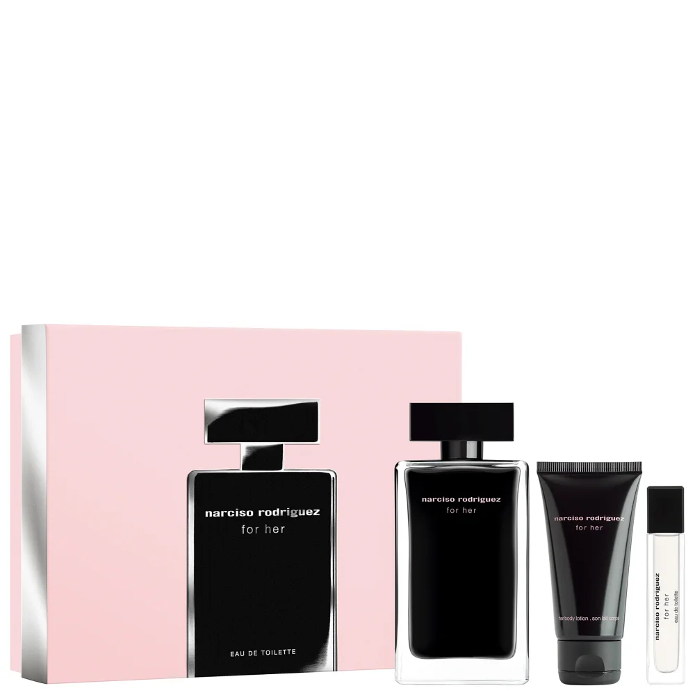 Narciso Rodriguez For Her Eau de Toilette Spray 100ml Gift Set Image 1