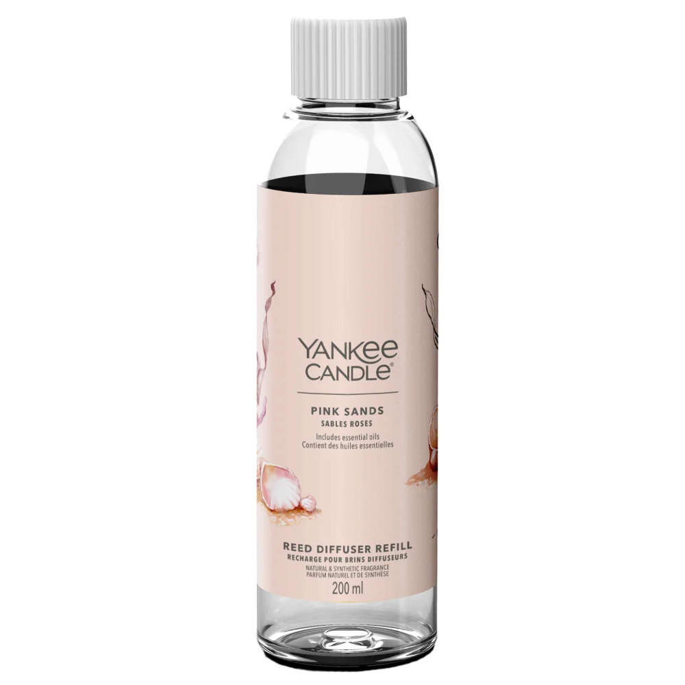 Yankee Candle Reed Diffusers Pink Sands Refill 200ml Image 1