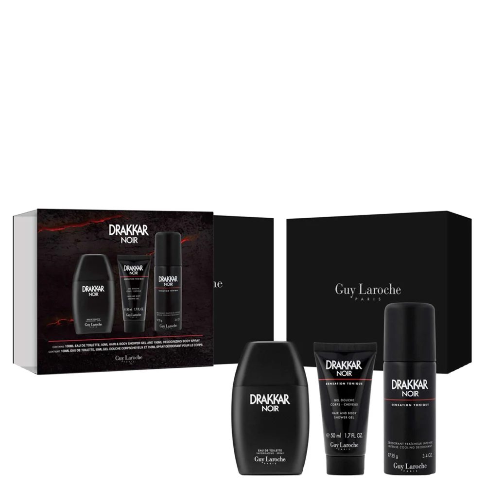 Guy Laroche Drakkar Noir Eau de Toilette Spray 100ml Gift Set Image 1