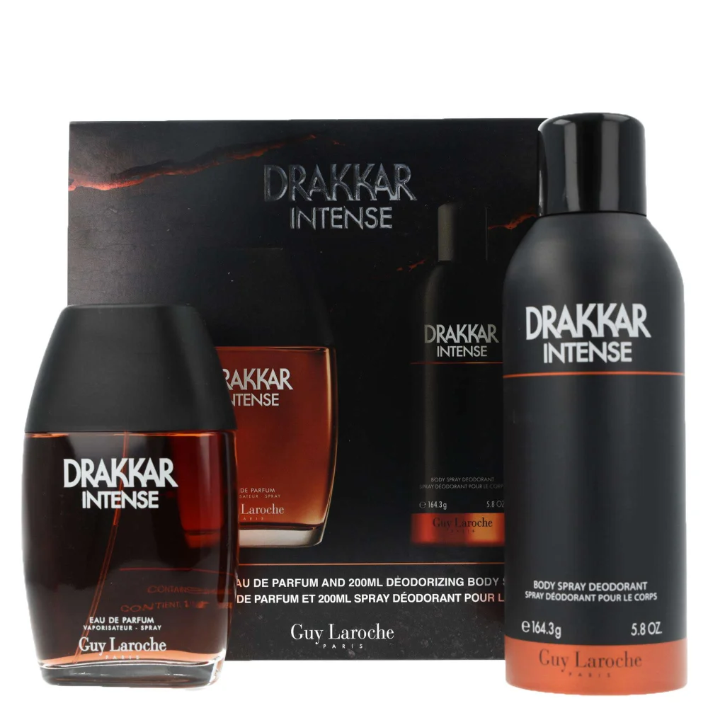 Guy Laroche Drakkar Intense Eau de Parfum Spray 100ml Gift Set Image 1