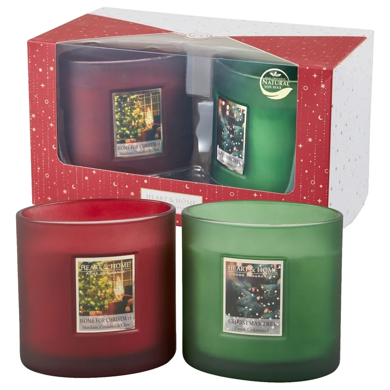 Heart & Home Christmas 2023 Twin Wick Gift Set Image 1