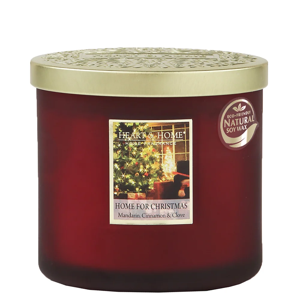 Heart & Home Christmas 2023 Twin Wick Home for Christmas 220g Image 1