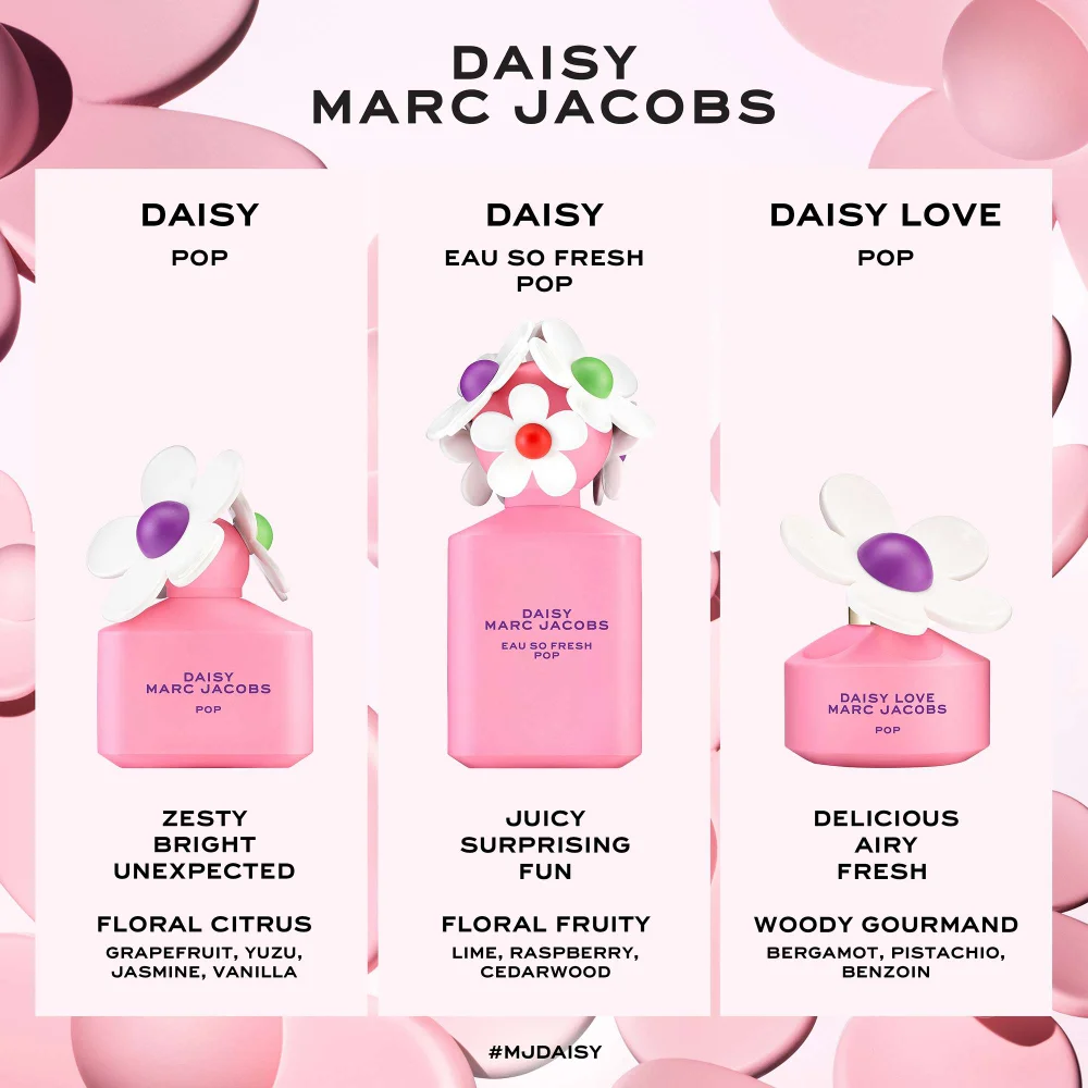 Marc Jacobs Daisy Eau So Fresh Pop for Women 75ml Fragrance Direct
