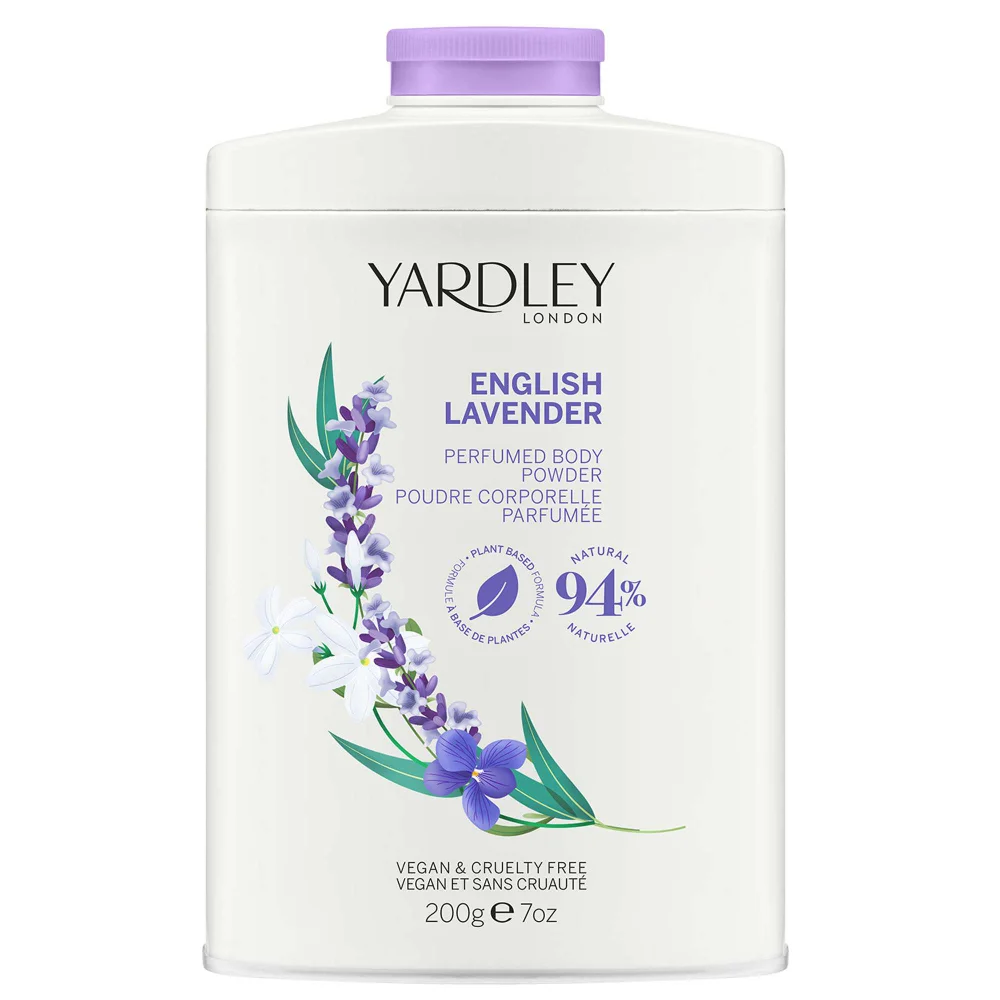 Yardley English Lavender Perfumed Body Powder 200g Image 1