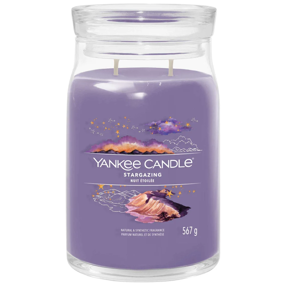 Yankee Candle Signature Jar Candle Large Stargazing 567g Image 1