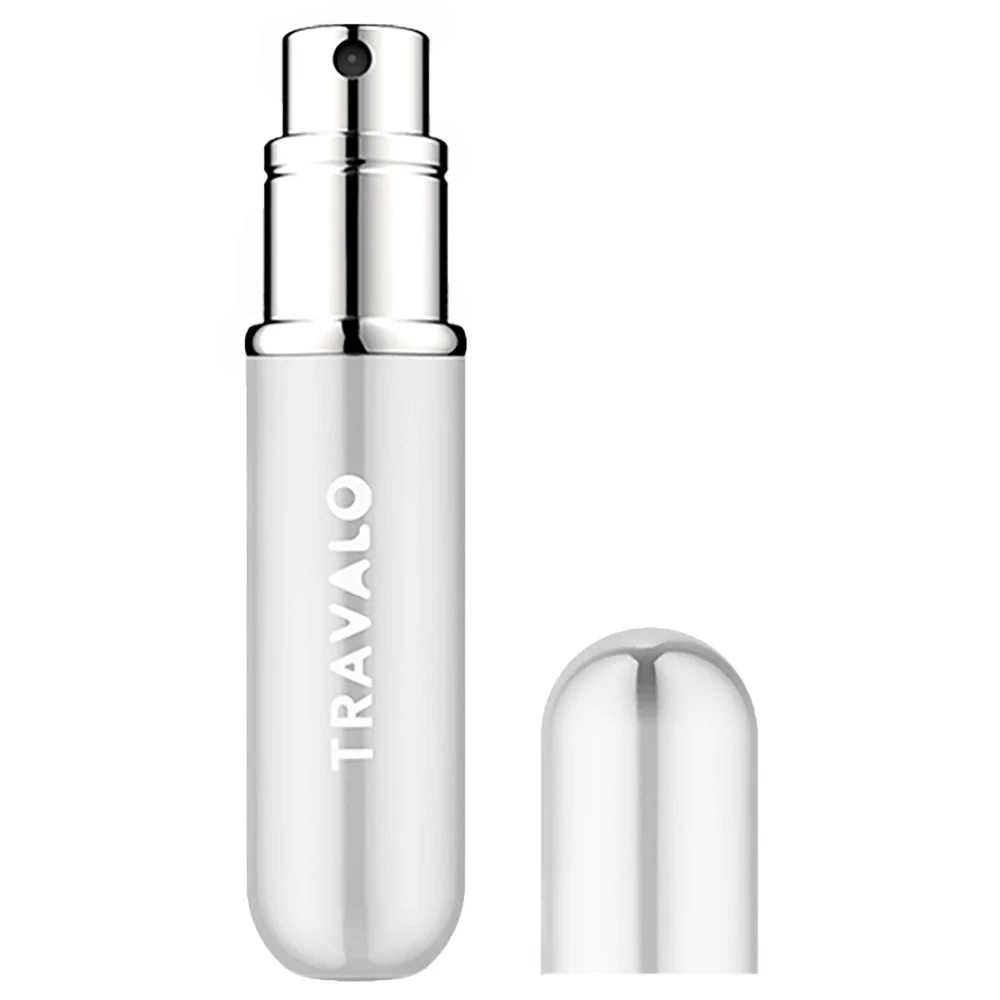 Travalo Perfume Atomiser Classic HD Silver 5ml Image 1
