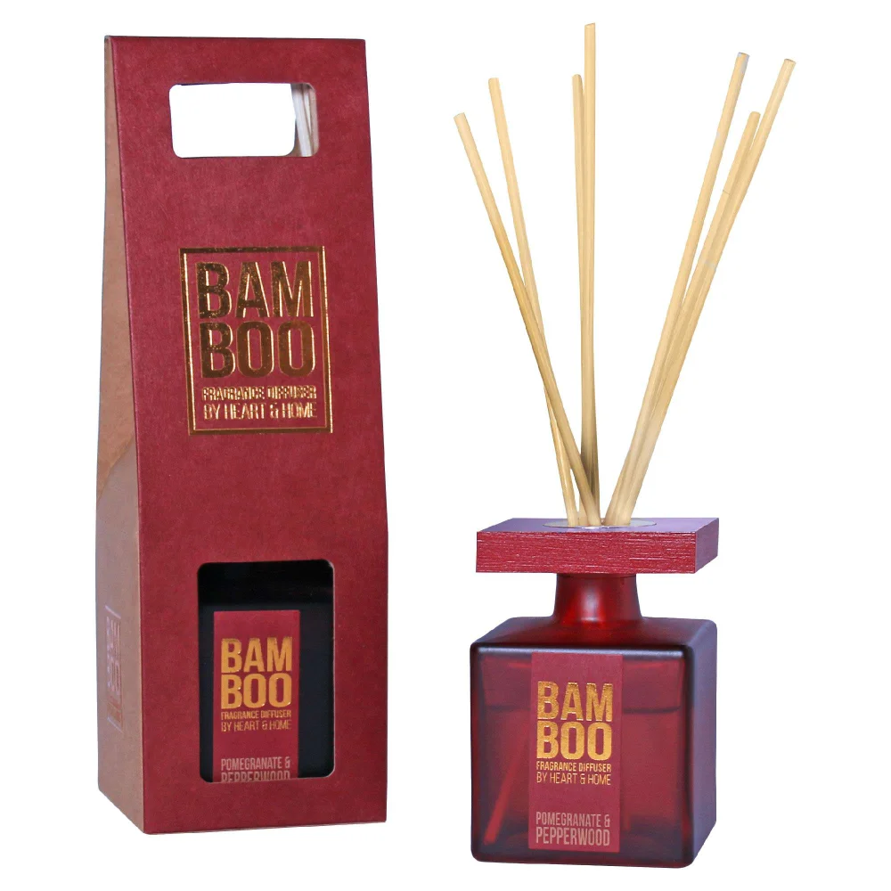 BAMBOO Reed Diffuser Pomegranate & Pepperwood 70ml Image 1