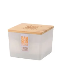 BAMBOO Candle Centrepiece Candle Frozen Woodland Walk 320g