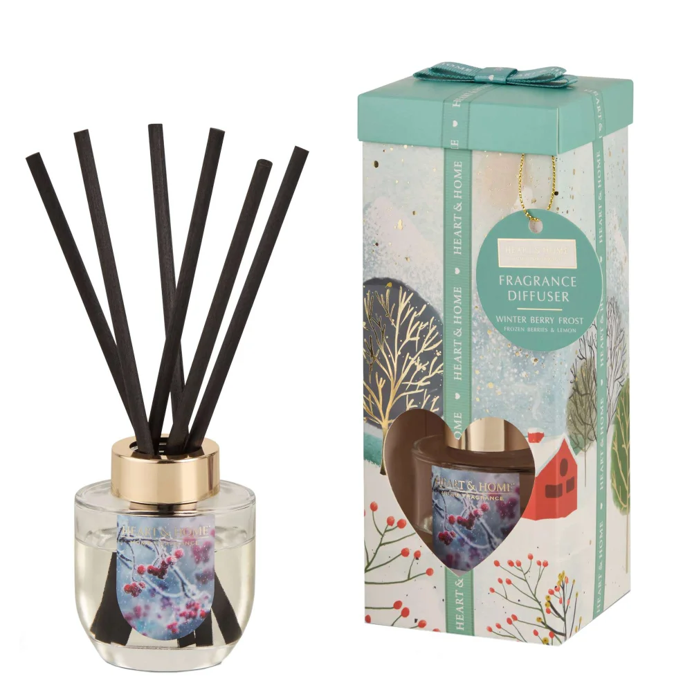 Heart & Home Reed Diffusers Winter Berry Frost 70ml Image 1