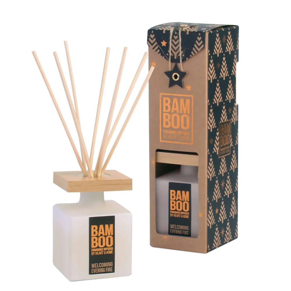 BAMBOO Reed Diffuser Welcoming Evening Fire 70ml Image 1