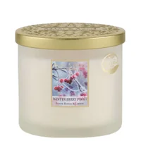 Heart & Home Candles Twin Wick Candle Winter Berry Frost 220g