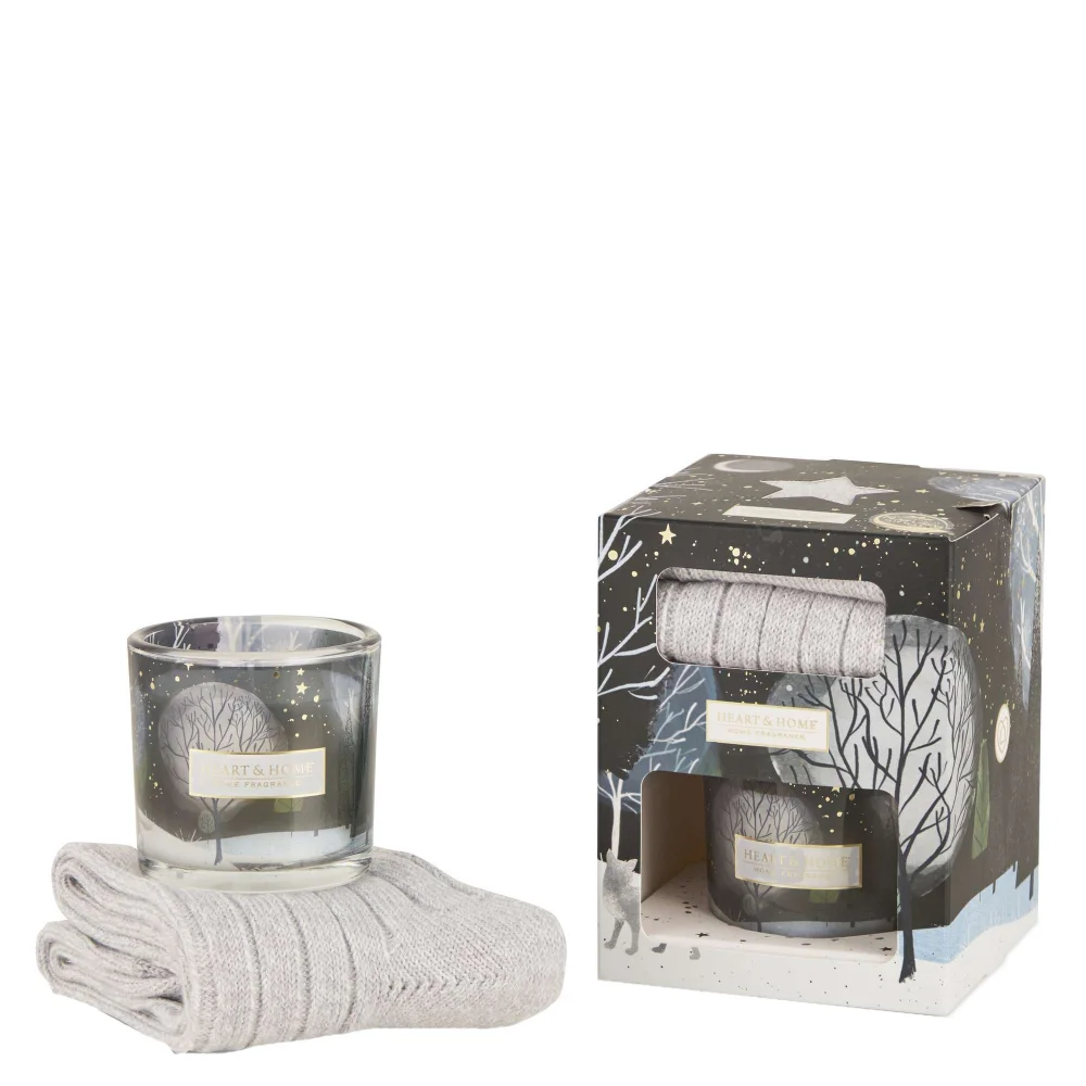 Heart & Home Gifts & Sets Candle & Socks Gift Set Image 1