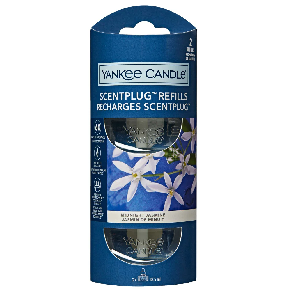 Yankee Candle ScentPlug Refills Midnight Jasmine 2 x 18.5ml Image 1