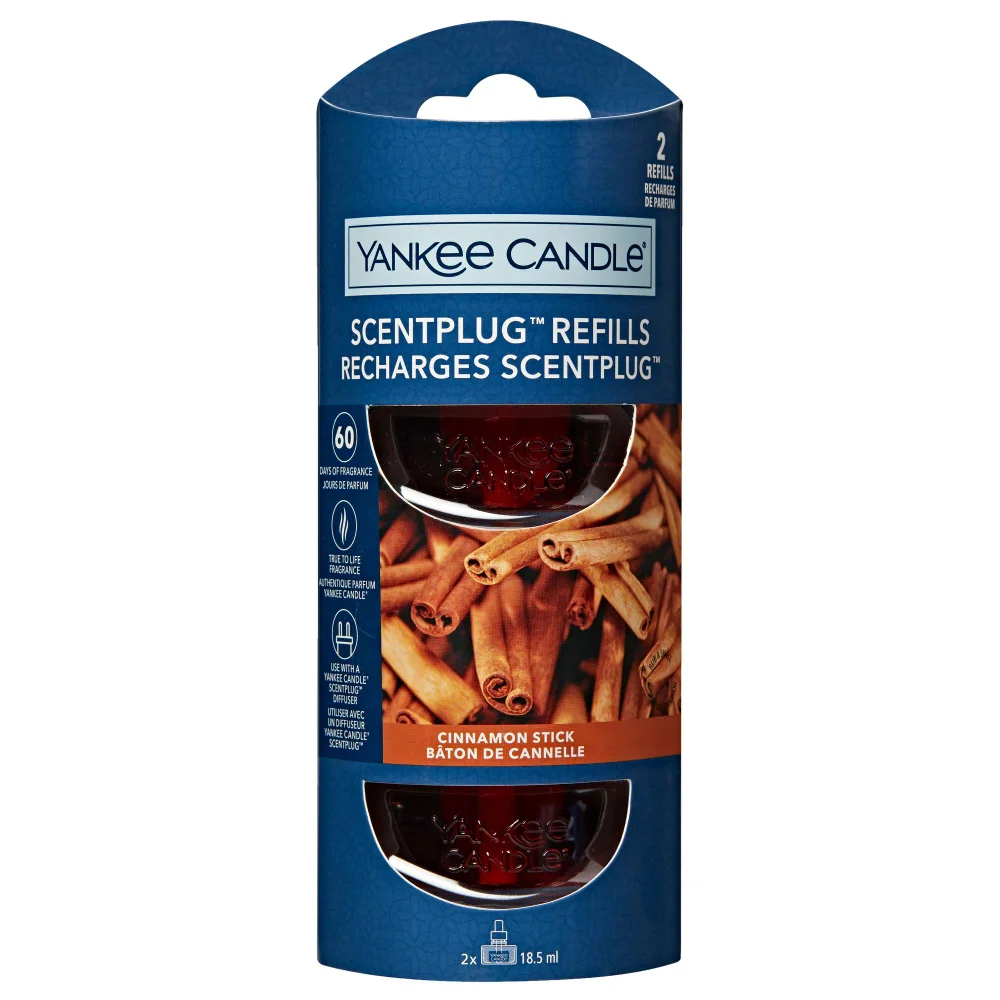 Yankee Candle ScentPlug Refills Cinnamon Stick 2 x 18.5ml Image 1