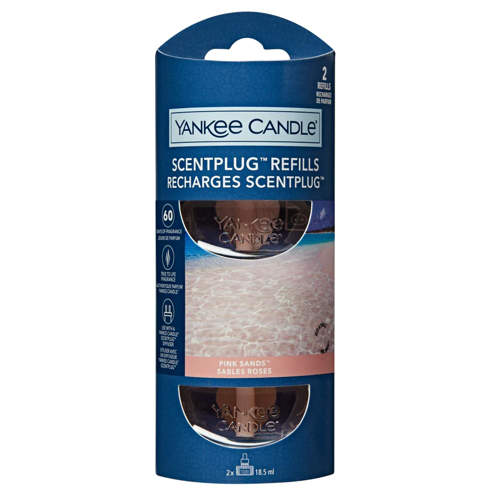 Yankee Candle ScentPlug Refills Pink Sands 2 x 18.5ml Image 1