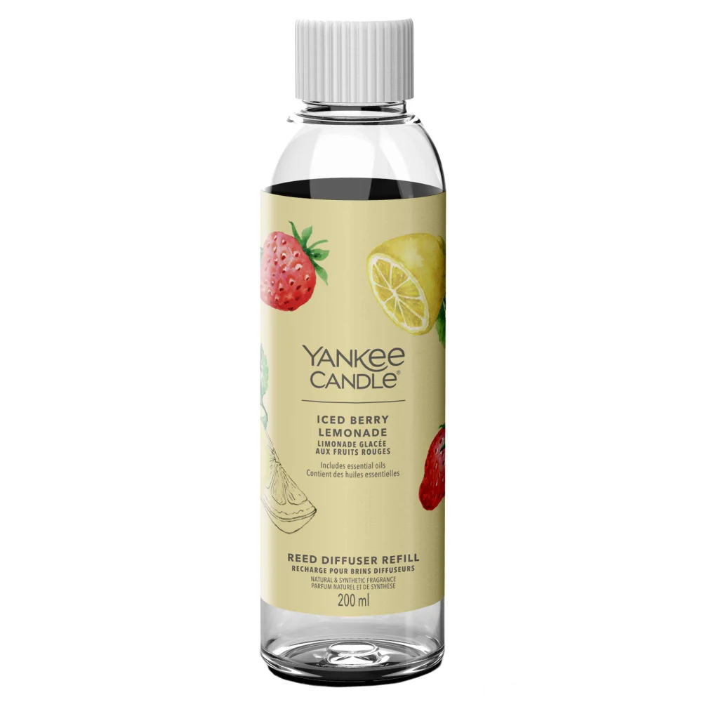 Yankee Candle Reed Diffusers Iced Berry Lemonade Refill 100ml Image 1