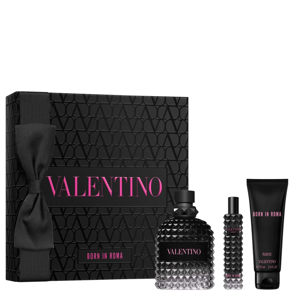 Valentino Born In Roma Uomo Eau de Toilette Spray 100ml Gift Set Image 1