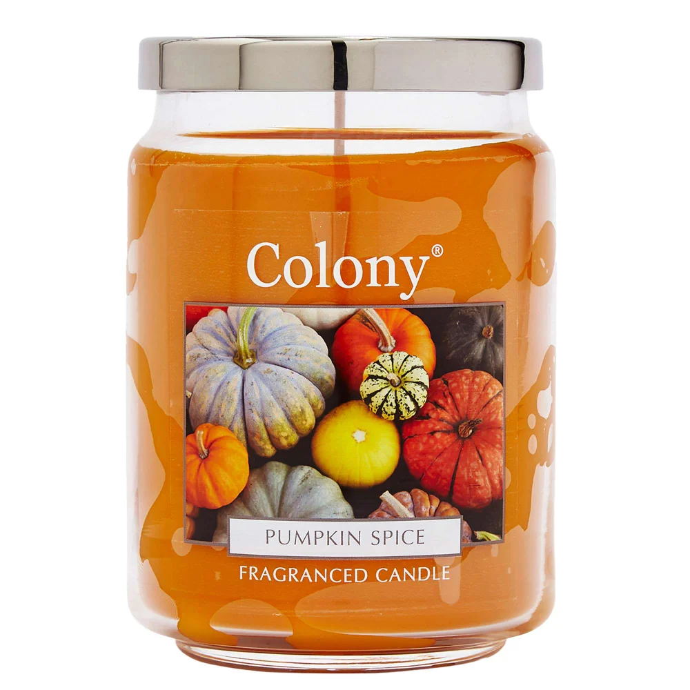 Wax Lyrical Candles Pumpkin Spice Large Candle Jar 700g Image 1