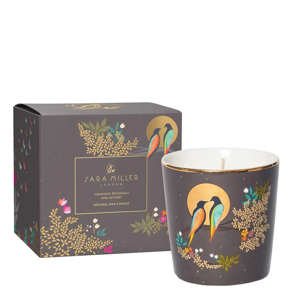 Sara Miller London Home Fragrance Geranium Patchouli & Vetivert Candle Image 1