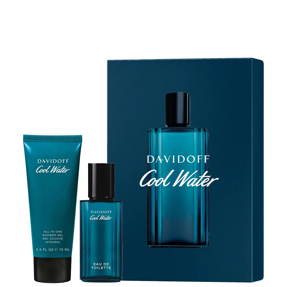 Davidoff Cool Water Man Eau de Toilette Spray 40ml Gift Set Image 1